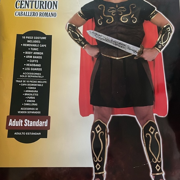 Centurion Adult Costume! New! - Picture 3 of 6